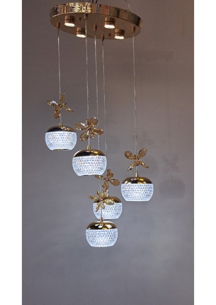 Üç Renk LED Sarkıt Avize modelleri