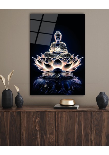 Fırtına Gözünde Korsan Gemisi Cam Tablo indirimleri