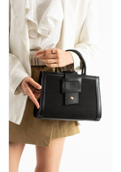 Kadın Süet Omuz Çantası