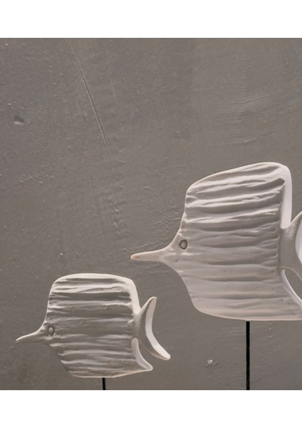 Dekoratif Ikili Balık Biblo – 30X20 cm Polyester Ev & Ofis Dekorasyonu fiyatları