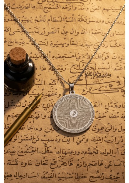 Gümüş Renk Yasin-I Şerif Çelik Kolye Paslanmaz Zincir Kararmaz modelleri