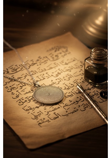 Gümüş Renk Yasin-I Şerif Çelik Kolye Paslanmaz Zincir Kararmaz indirimleri