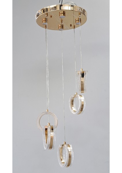 Üç Renk LED Sarkıt Avize