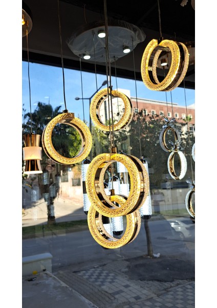 Üç Renk LED Sarkıt Avize fırsatları