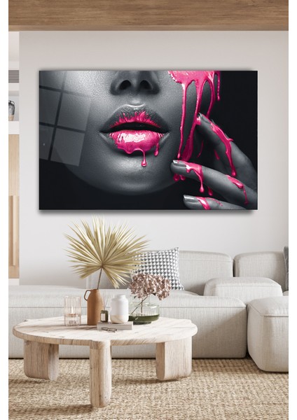 Rengarenk Geometrik Soyut Cam Tablo indirimleri