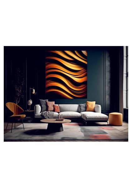 Gold Altın Desenler Görseli Temperli Cam Üzerine Tablo Sevgilinize Yılbaşı Hediye fiyatları