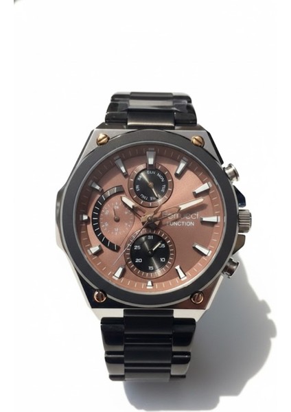 Erkek Kol Saati Gümüş Renk – Şık Metal Kordon, 2 Yıl Garantili