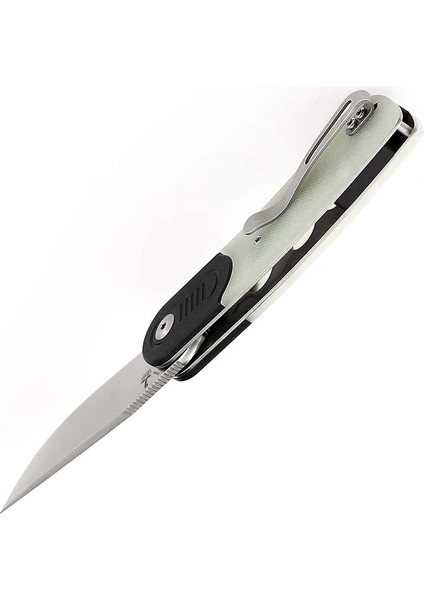 Reverie | Siyah ve Yeşim G10 Sap | Taş Yıkama 154CM Çelik Çakı | T2025B4 fırsatları