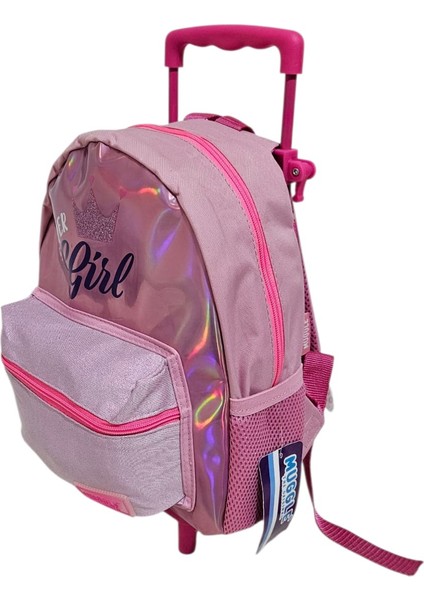 Super Girl Çekçekli Anaokulu Çantası modelleri