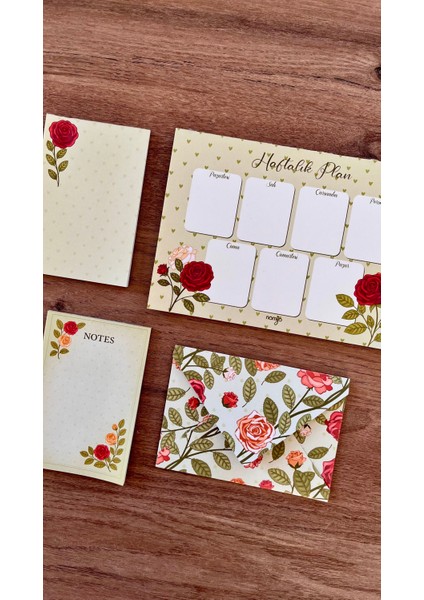 Planlayıcı Set Desenli 50 Yp. + Zarf fiyatları