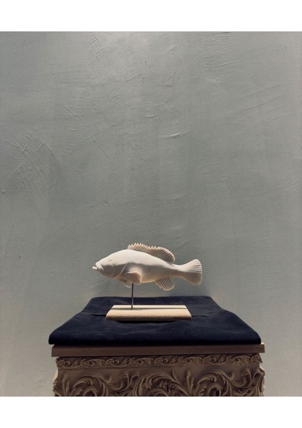 Dekoratif Balık Biblo – 29X11 cm Heykel Ev & Ofis Dekorasyonu