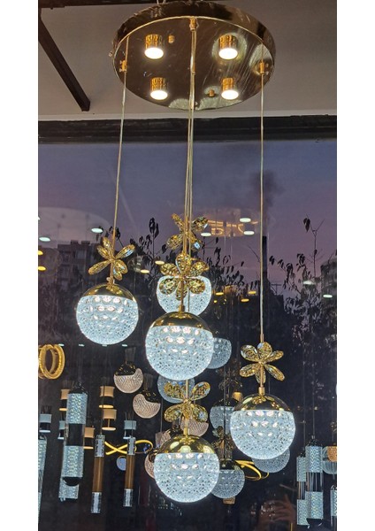 Üç Renk LED Sarkıt Avize fiyatları