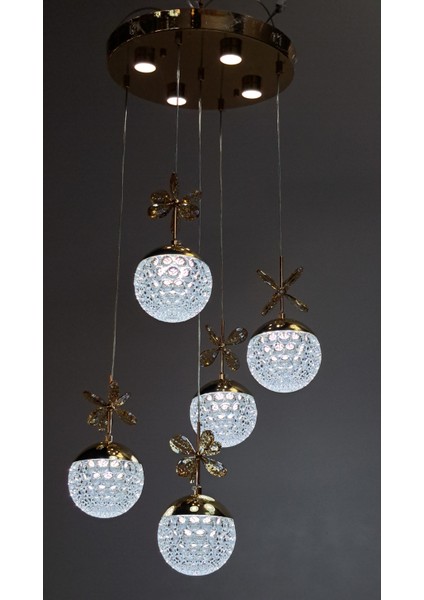 Üç Renk LED Sarkıt Avize modelleri