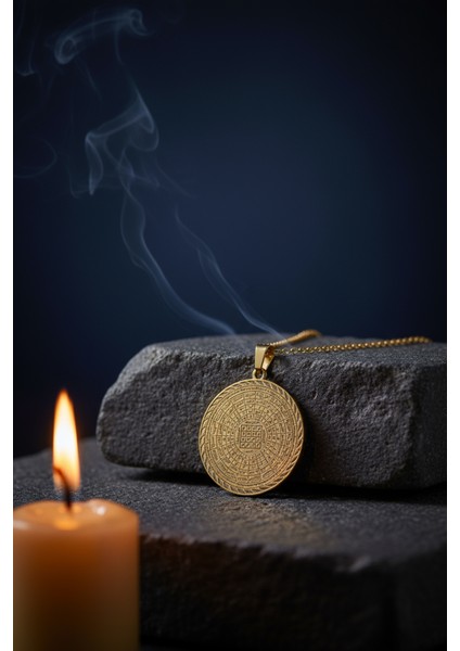 Altın Renk Cennetül Esma Yazılı Çelik Kolye Kararmaz Paslanmaz Zincirli Unisex Kolye fiyatları