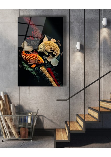 Vitray Korsan Gemisi Cam Tablo modelleri