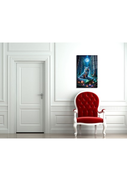 Bulutların Üstünde Aslan Cam Tablo fiyatları