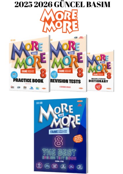 Fenomen Yayıncılık 8.sınıf More More Pratice Book ve Fame The Best