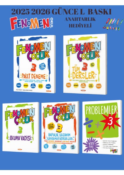 Fenomen Yayıncılık 3.sınıf Set 2025 2026 Ideal