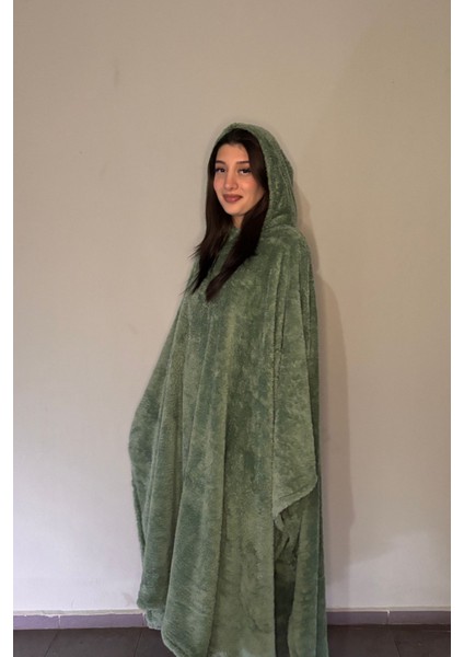 Giyilebilir Hoodie Battaniye