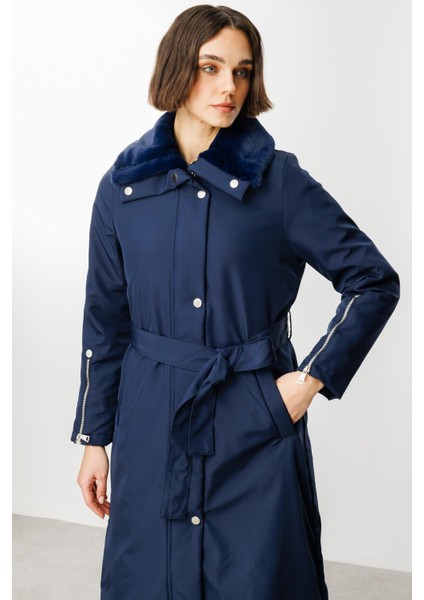 Zippy Zamansız Spor Garnili Dolgulu Kaban Manto-Laci