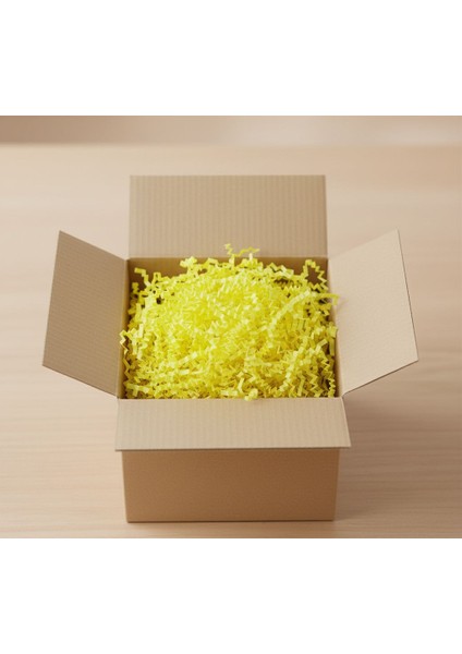 Sarı Z Zigzag Kırpık Kâğıt – Hediye Kutu Içi Dolgu Süsleme ve Dolgu Malzemesi 50 gr fiyatları
