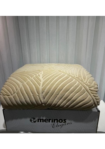 Elegans Embos Battaniye Bej fiyatları