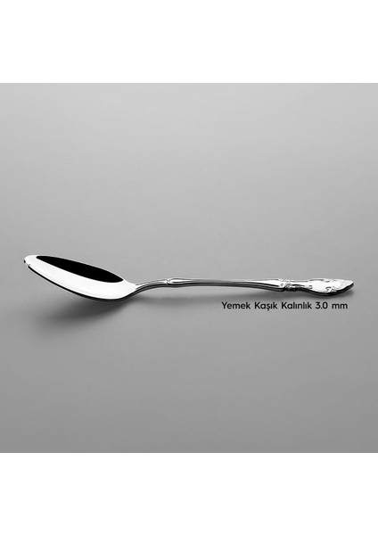 Adriana Sade 12 Adet Yemek Kaşık Takımı (8697076370018) fiyatları