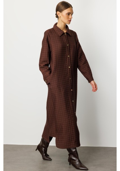 Jakar Kapitone Hafif ve Zamansız Mevsimlik Kullanım Imkanı Sunan Trench / Kap-Kahve fiyatları