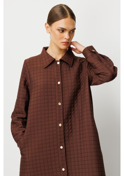 Jakar Kapitone Hafif ve Zamansız Mevsimlik Kullanım Imkanı Sunan Trench / Kap-Kahve indirimleri