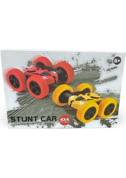 Uzaktan Kumandalı Şarjlı Akrobat Araba Pembe 3222