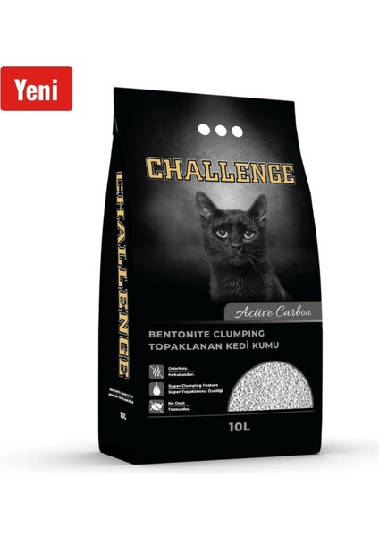 Aktif Karbonlu Bentonit Kedi Kumu