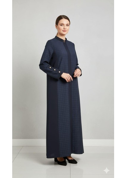 Mix Jakar Kapitone ve Krep Kumaş Karışımı Astarlı Zamansız Trench Kap-Laci