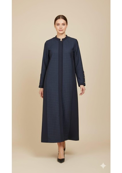 Mix Jakar Kapitone ve Krep Kumaş Karışımı Astarlı Zamansız Trench Kap-Laci fiyatları