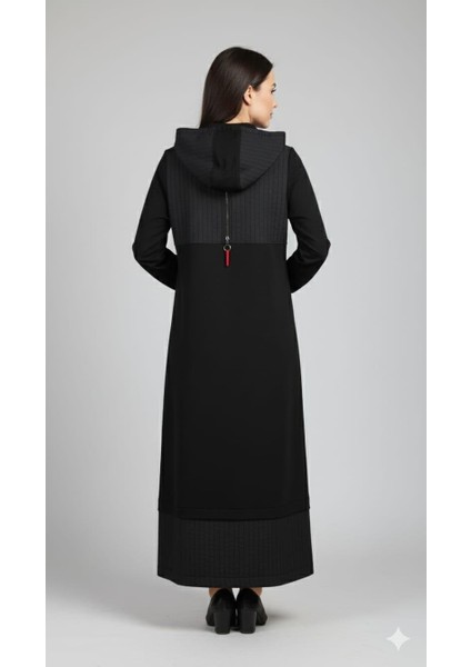 Ray Kapitone Desen Krep Doku Astarlı Spor Trench Kap-Siyah fiyatları