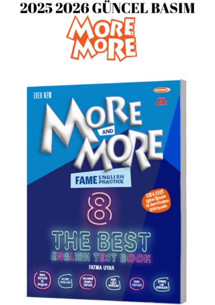 Fenomen Yayıncılık 8.sınıf More More Fame The Best 2025 2026