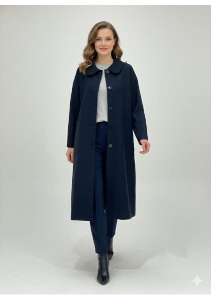 Yün Dokulu Özel Polyviskon Kumaş Astarsız Giy Çık Kap Kaban-Laci fiyatları