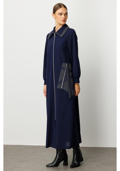 Krep Doku Özel El Işi Desen Işleme Spor Zamansız Kap/ferace-Laci