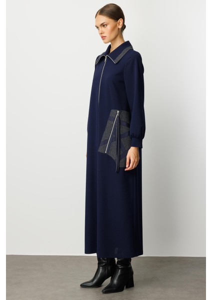 Krep Doku Özel El Işi Desen Işleme Spor Zamansız Kap/ferace-Laci