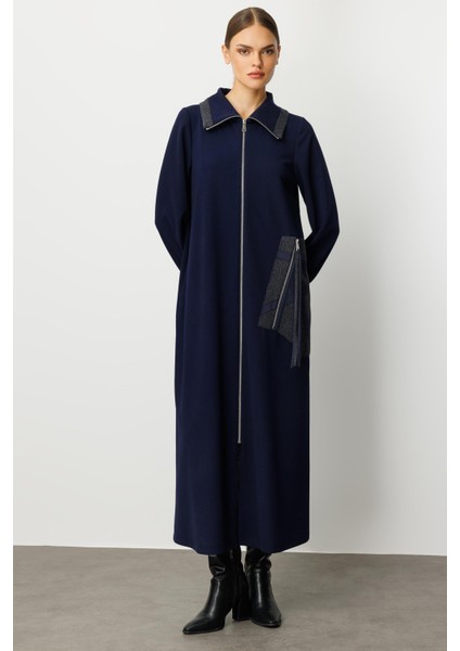 Krep Doku Özel El Işi Desen Işleme Spor Zamansız Kap/ferace-Laci