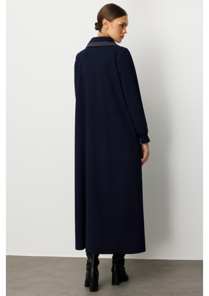 Krep Doku Özel El Işi Desen Işleme Spor Zamansız Kap/ferace-Laci