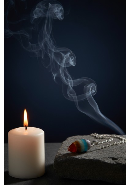 7 Çakra Doğal Taş Enerji Kolye modelleri