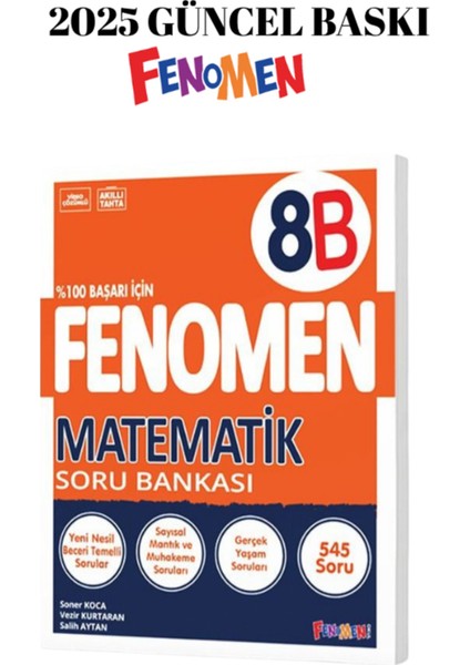 8.sınf Matematik B Soru Bankası