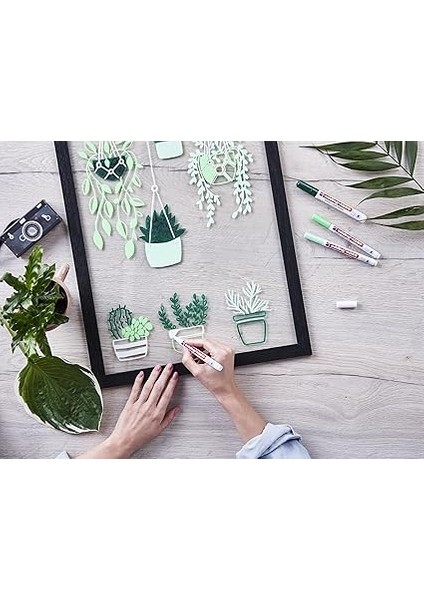 4085 Tebeşir Kalemi - Siyah - 1 Tebeşir Kalemi - 1-2 mm Yuvarlak Uçlu indirimleri