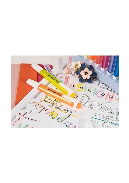 Swing Cool Fosforlu Kalem - Çeşitli Renklerde, 8'li Cüzdan indirimleri