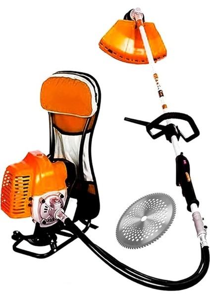 Style GRM99888RPMX Benzinli 2 Zamanlı Sırt Tip Motorlu Tırpan 3 Hp