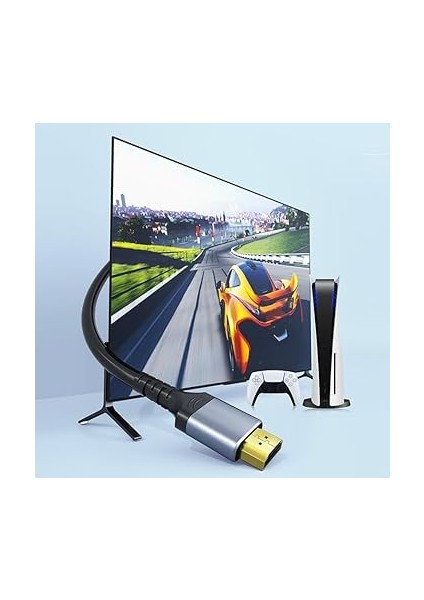 HI002S 8K/60Hz 4K/144Hz HDMI 2.1 Hdr Görüntü ve Ses Aktarım Kablosu 2 Metre fırsatları