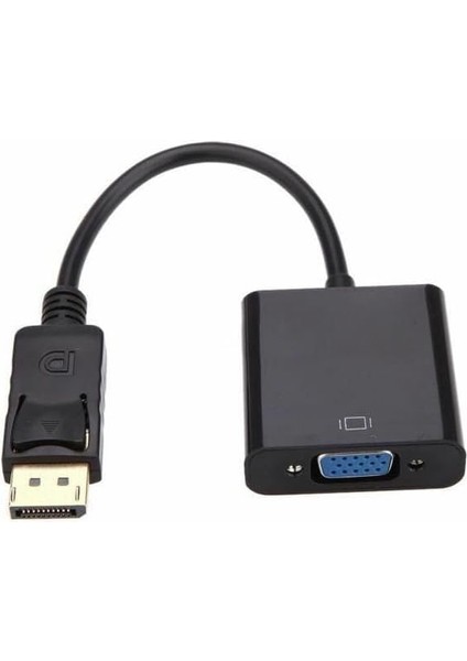 To VGA Çevirici Adaptör Display Erkek VGA Dişi
