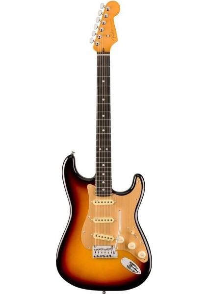 American Ultra Stratocaster Ultraburst - Ebony Elektro Gitar