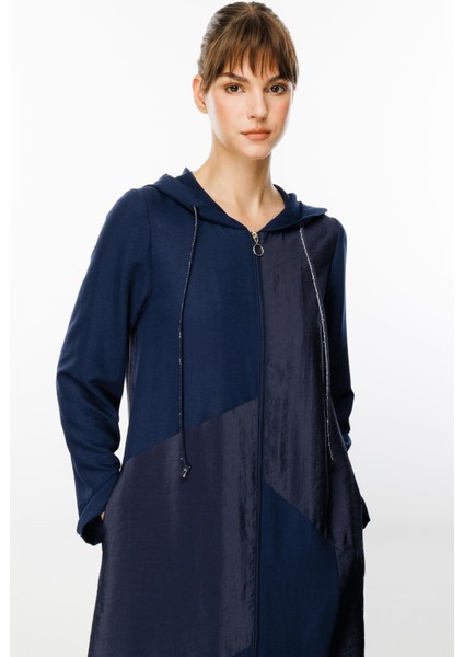 Perche Ince Ipekçe Dokulu Hafif Kap Ferace-Laci