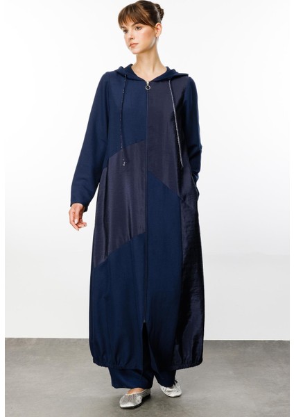 Perche Ince Ipekçe Dokulu Hafif Kap Ferace-Laci